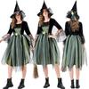 Costume Witch Cosplay With Polyester Material For Halloween And Cosplay Parties