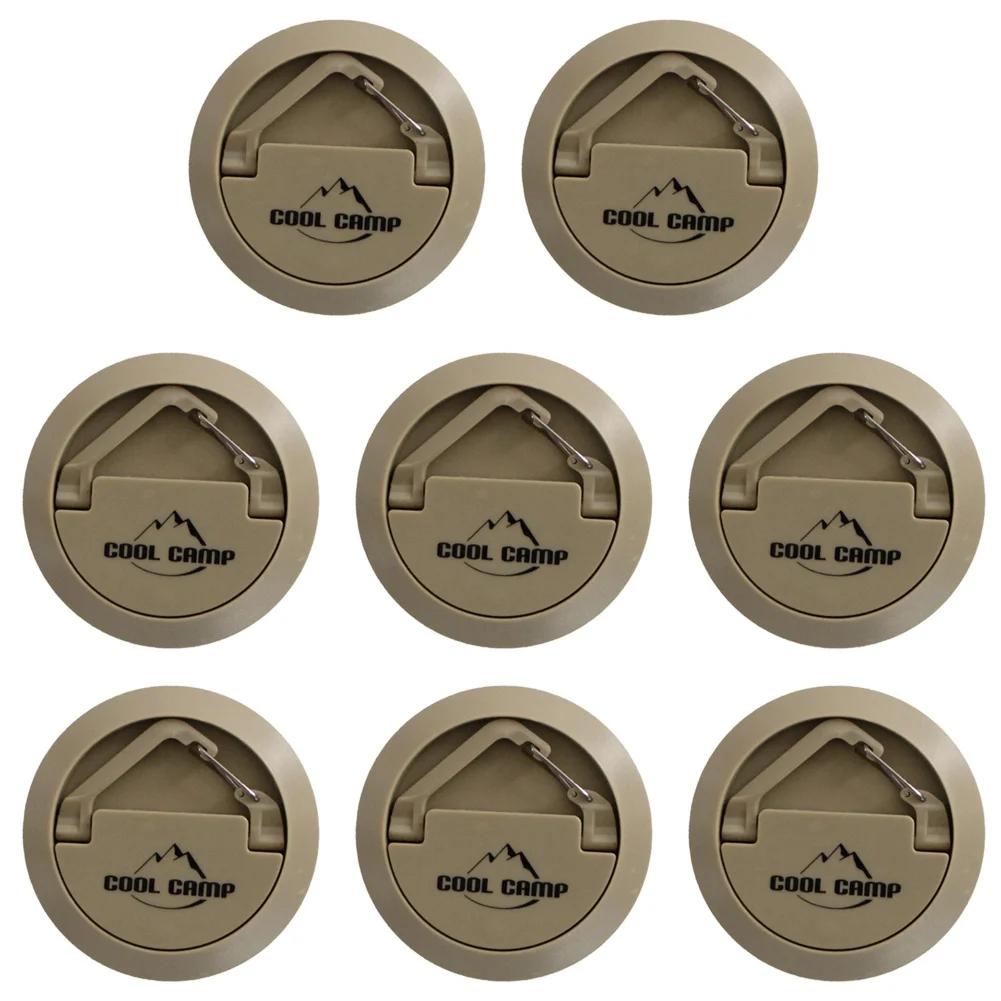 1-10pcs Camping Tent Hook Strong Magnetic Snap Clip Lock Buckle Outdoor Tent Canopy Hanging Buckle Hook Travel Outdoor Tools