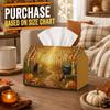 1pc Mystical Woodland Tissue Box - Cat Cauldron Pumpkin Napkin Storage Box, Suitable for Rolls/facial Tissues,multi-functional Storage Box for Cozy Fa