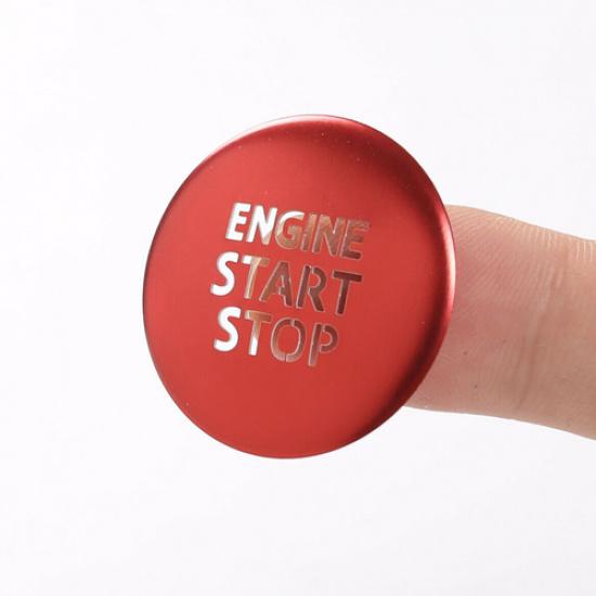 For Hyundai Santa Cruz -2026 Red Engine Start Stop Switch Button Covers