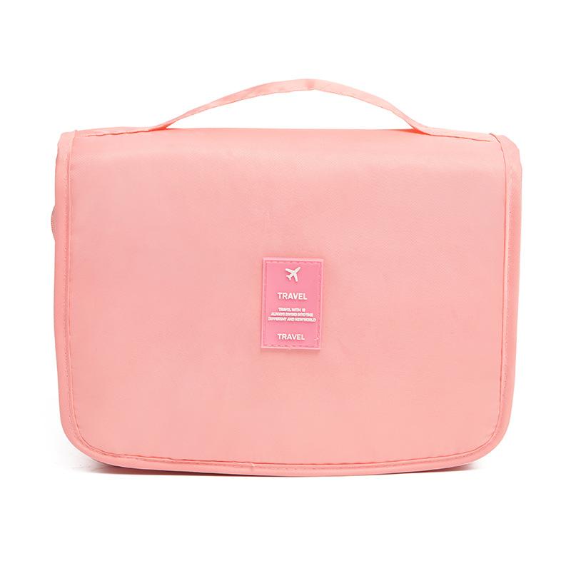 Travel Hook Wash Bag Multifunctional Waterproof Handheld Makeup Bag Portable Large Capacity Hanging Storage Bag Wholesale