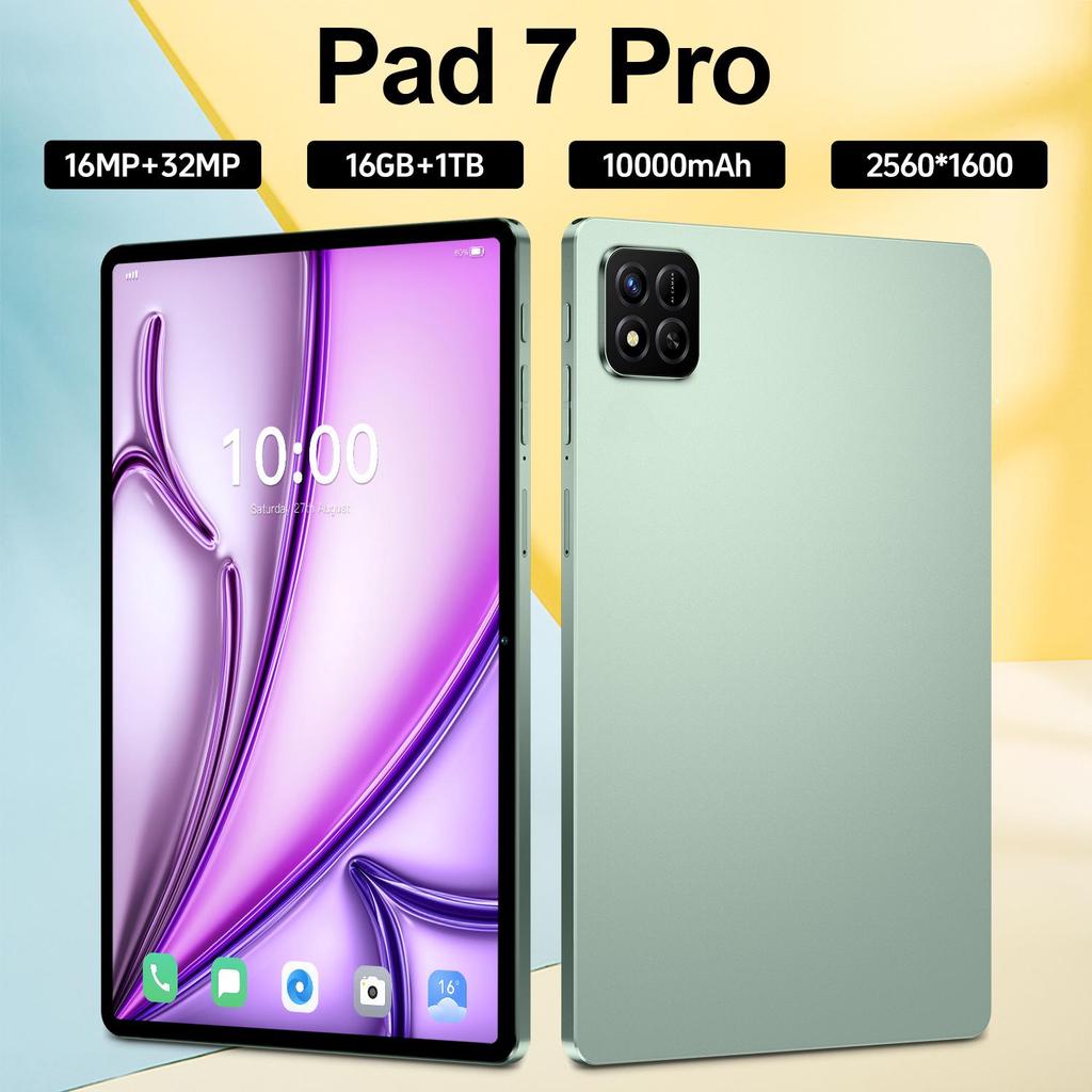 New Pad 7 Pro Smart Tablet 16GB+1TB