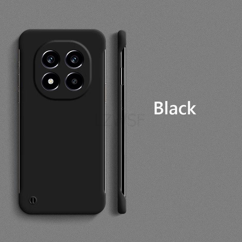 Custodia Rigida Opaca Senza Bordi Sottile Tipo Pelle On Per Xiaomi Redmi Note 14 Pro Plus Note14Pro+ G Resistente agli Urti Coque