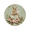 Easter Bunny Easter Egg Party Decorations Wooden Circular Signs Hanging Festival Atmosphere Welcome Doors