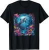 Sea Ocean Animal Art Dolphin Ocean Sea Animal Dolphin Lover T-Shirt
