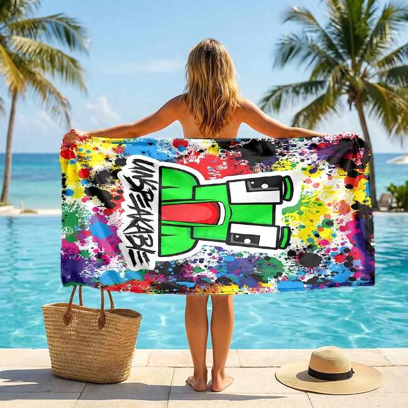 Unspeakable Fashion Beach Towel: Ideal for Summer Adventures Soft, absorbent and quick drying suitable for swimming and bathing