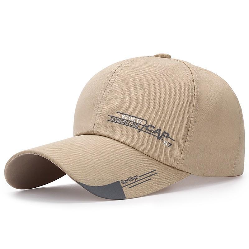 Four Seasons Universal Extended Brim Sun Protection Baseball Cap - Unisex Duckbill Hat for Outdoor Casual Wear