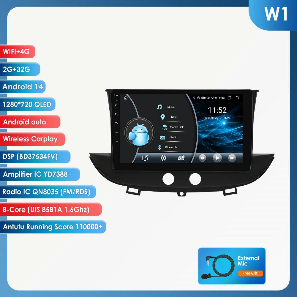 

Ossuret Snapdragon Интеллектуальный Экран Автомагнитола для Opel Grandland X 2016 - 2020 Crossland X Мультимедийный Стерео Видеоплеер Carplay Android Auto GPS W1 8Core 2G 32G