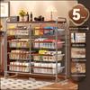 Chinese Style Multi-Layer Snack and Produce Trolley
