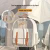Foldable Transparent Cat Backpack - Portable Double Shoulder Outdoor Carrier