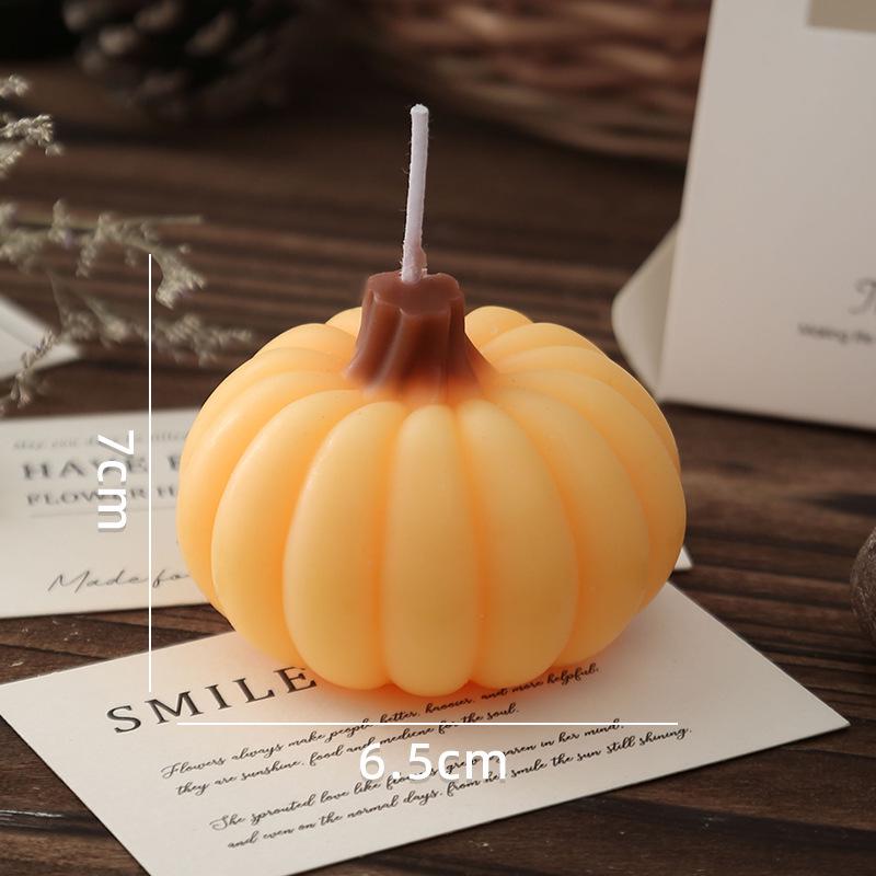 Halloween Pumpkin Aromatherapy Candle Ornament