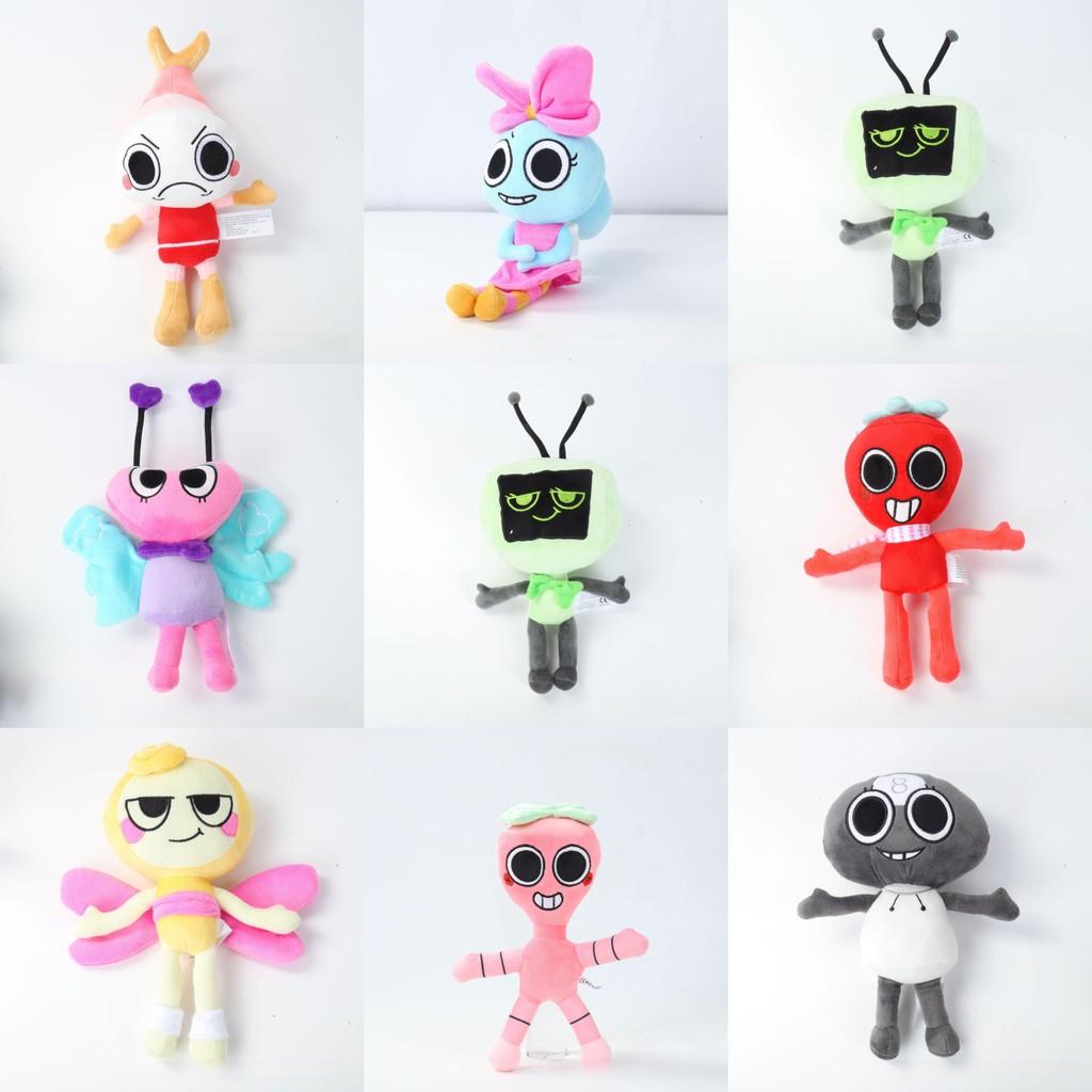 Dandy World Boxten Brightney Poppy Sprout Cosmo Glisten Game Character Plush Toy For Collectors And Kids