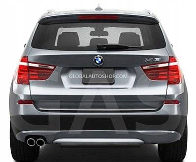 BMW X3 F25 - CHROME STRIP Rear Trunk Lid