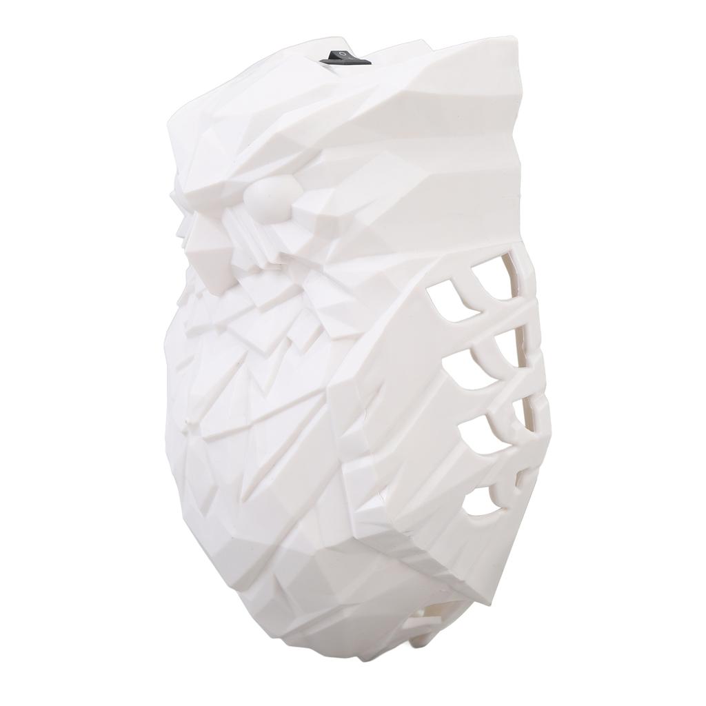 3D Animal Owl Wall Light Plastic LED Battery Operated Owl Night Light Wall Decoration for Bedroom St