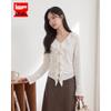 IEF Women's Elegant Ruffle-Trim Long Sleeve Blouse