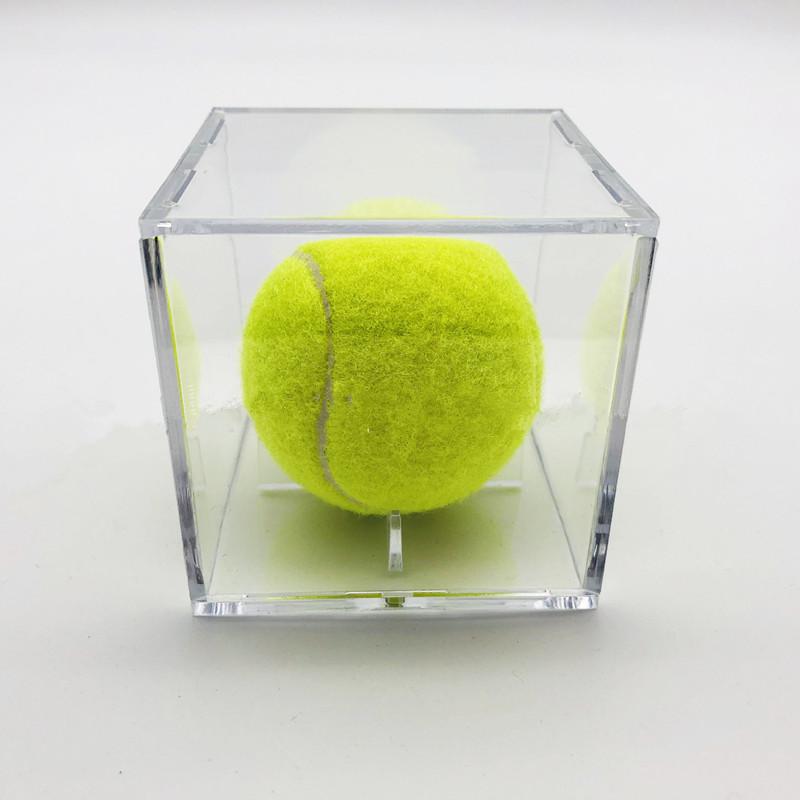 1 Pcs Baseball Acrylic Box Acrylic 80*80*80 Transparent Baseball Storage Collecting Box Golf Ball Display Box