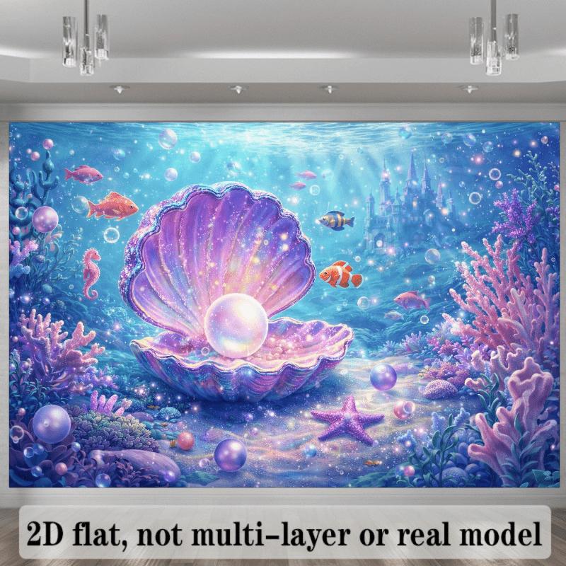 2D Planar Sunlight Beam Background Fabric, Multi-functional Wall Decoration Item, Suitable for Home, Office and Outdoor Use