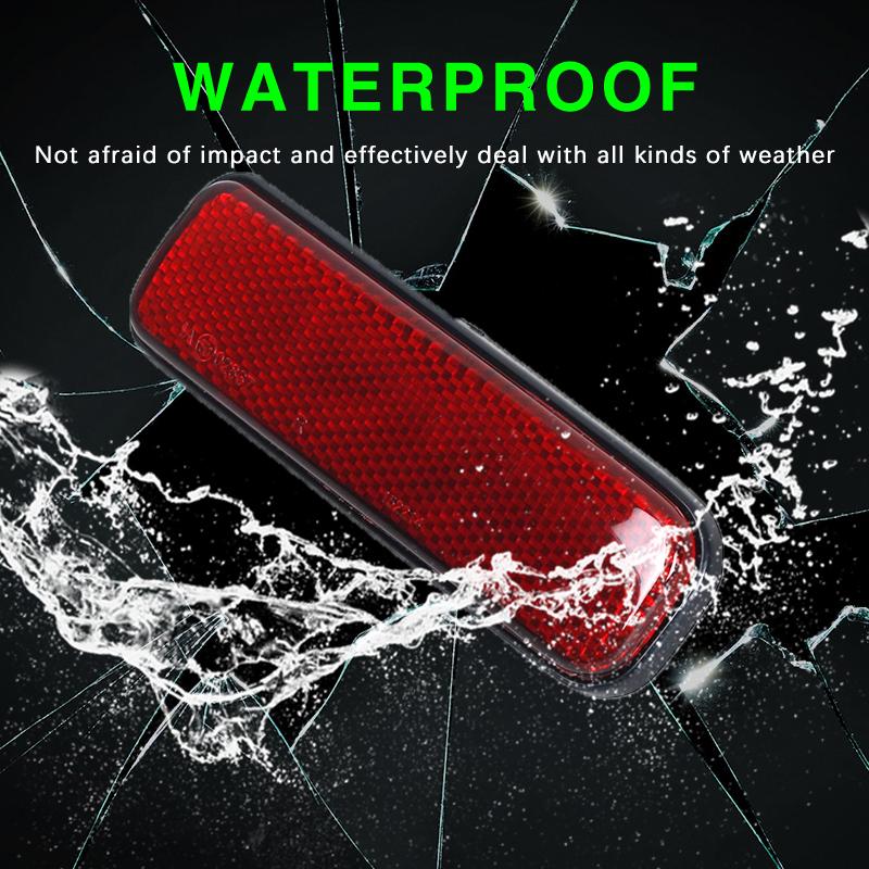 For Jeep Grand Cherokee WJ 1999~2005 56022639AA 56022638AA Left Right Rear Bumper Reflector Light Brake Warning Lamp Red Lens