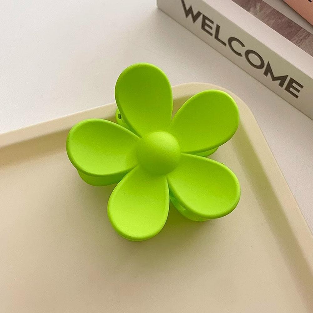 

1 шт. Большая заколка-краб для волос в форме цветка, милая цветочная, нескользящая, для девочек, аксессуары для волос