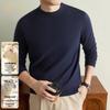 Men's Premium Wool & Cashmere Blend Round Neck Sweater