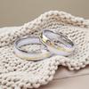 Unisex Classic Stainless Steel Zircon Ring Fashionable Accessory for Men And Women Jewelry Gift