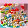 Wooden City Sunshine Building Blocks For Kids Educational Stem Toy With Handeye Coordination