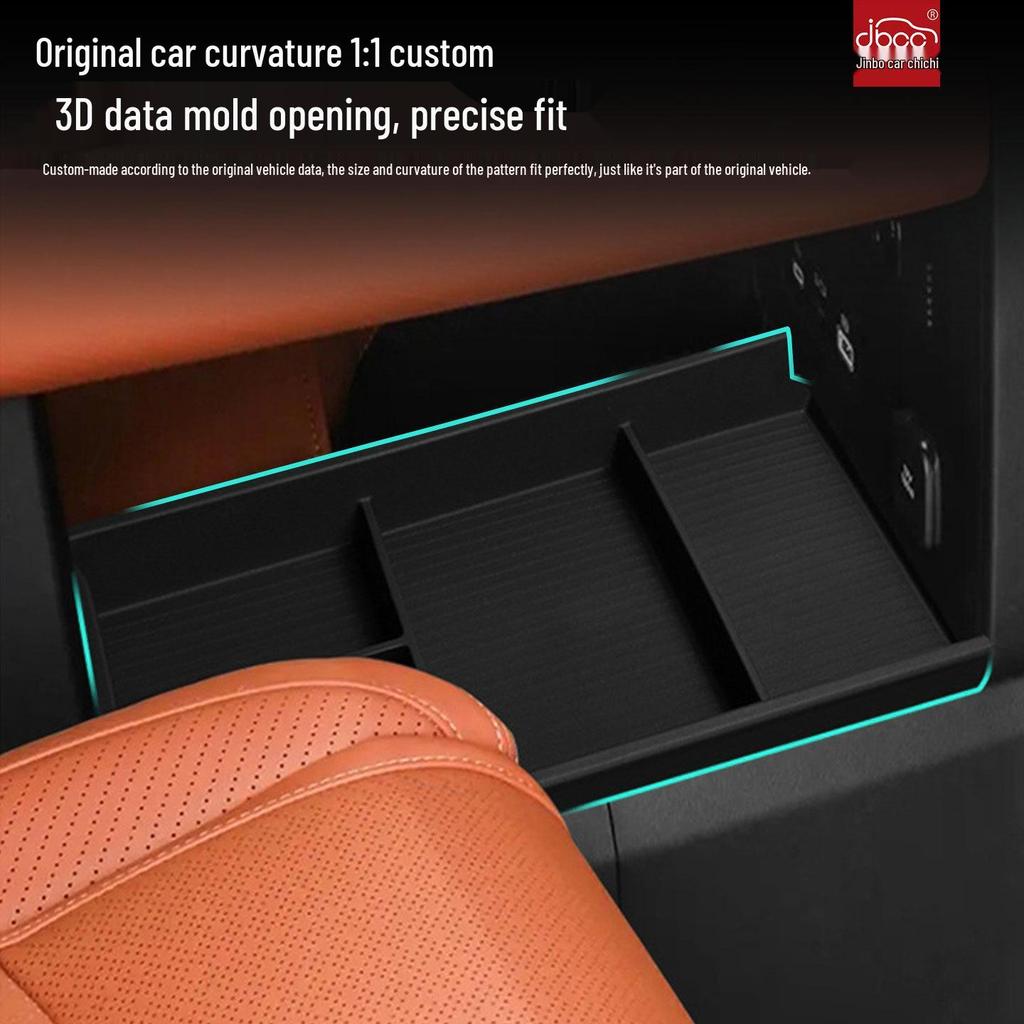 Verbesserter Mittelkonsolenteiler für das untere Staufach des Equation Leopard Titanium 7's - Auto-Innenzubehör