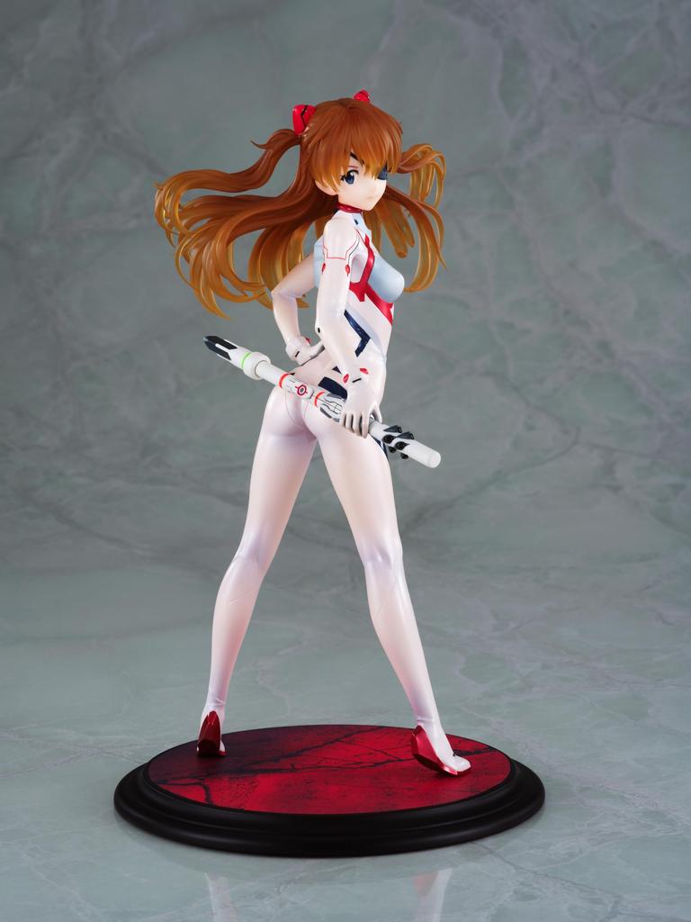 Wondar Shin Evangelion Theatrical Version Shikinami Asuka Langley Scale PVC ABS Painted Complete Figure 1/7 &
