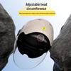 Certified Dual-Lens Electric Motorcycle Helmet for Men and Women - Summer Sun Protection Safety Half Helmet for Scooters