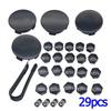 4/25/29pcs 56mm Car Wheel Center Hub Decorative Caps for Tesla Model 3 Y X S  Badge Wheel Lug Nut Protective Cover