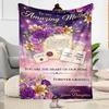 Mother's Love And Inspiration Blanket Suitable for sofas,travel, living rooms also a good gift for friends and family Suitable for all seasons.