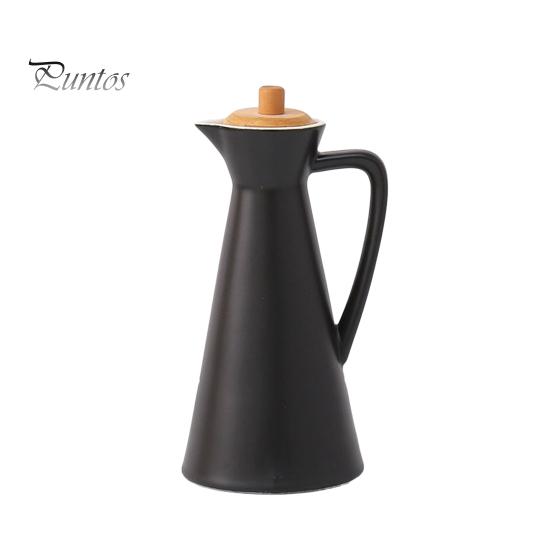 

400/800 мл керамическая бутылка-диспенсер для масла, пыленепроницаемый дизайн, ручная работа, керамическая банка для масла на кухне, для приготовления пищи, оливкового масла, соевого соуса, уксуса, графина, банка для хранения 400ML D