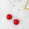 Pendientes Colgantes de Cereza Creativos de Moda - Estilo Europeo y Americano