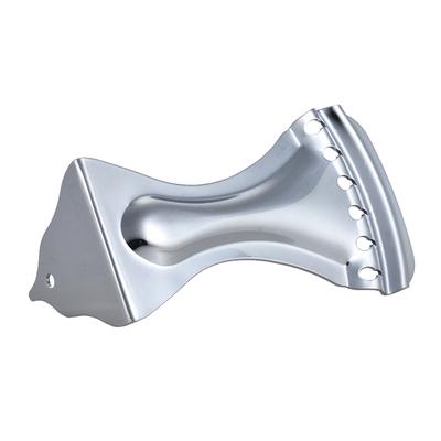Silver Zinc Alloy Durable Tailpiece for Dobro 6 Strings Resonator Guitar