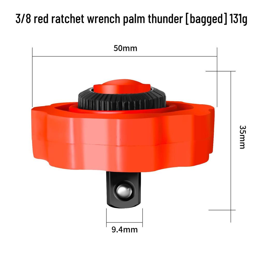 Palm Thunder 3-Piece Mini Ratchet Finger Wrench Set (1/2", 3/8", 1/4")