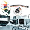 Logic Analyzer 10 Needle Hook Clip Line 1Set 20cm High Efficiency