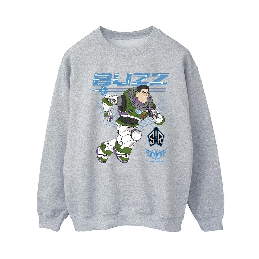Disney Womens/Ladies Lightyear Buzz Run To Action Sweatshirt