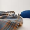 Large and small plaid oversized scarf with shawl imitation cashmere to keep warm and thickened scarf Women's winter temperament