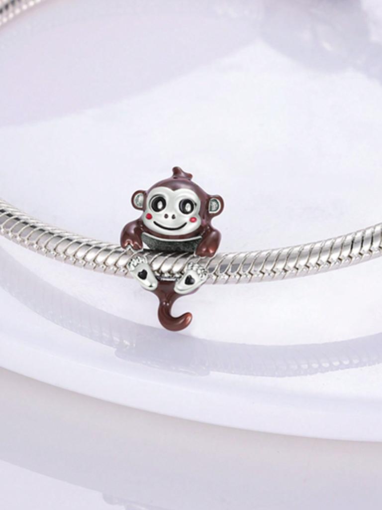 Charms Plata Kittens And Puppies Beads Charm Copper Plated Fit Charms Copperoriginal Bracelet For Jewelry Making Diy Charm