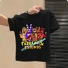 Graphic T-shirt Children Casual Sports Tops Short Sleeves Kids Clothing New Five Nights At Freddys Kids Cartoon