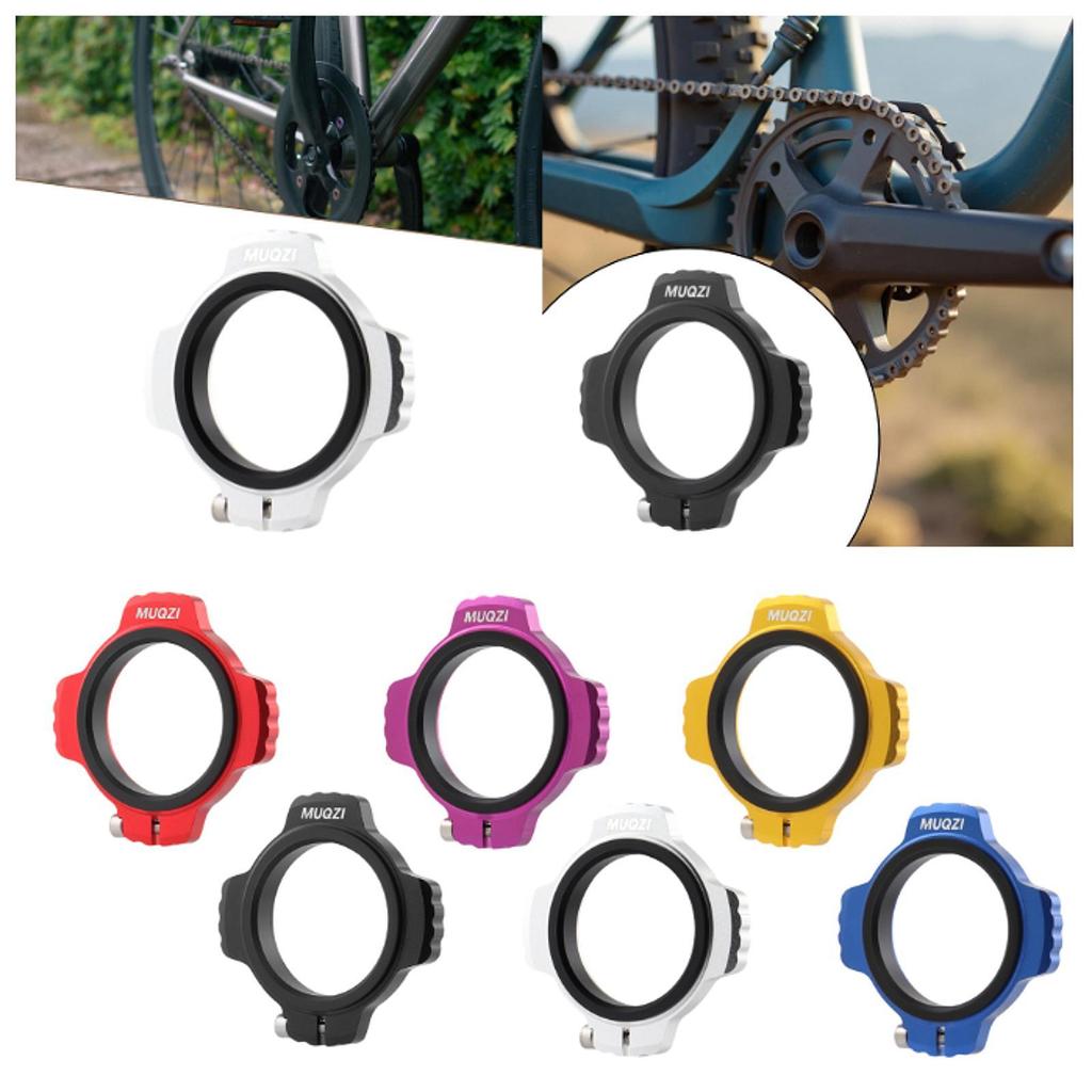 Reliable Bike Crankset Thread Washer Chainring Adjuster Durable Aluminum Alloy for Road Racing Bicycle Maintenance