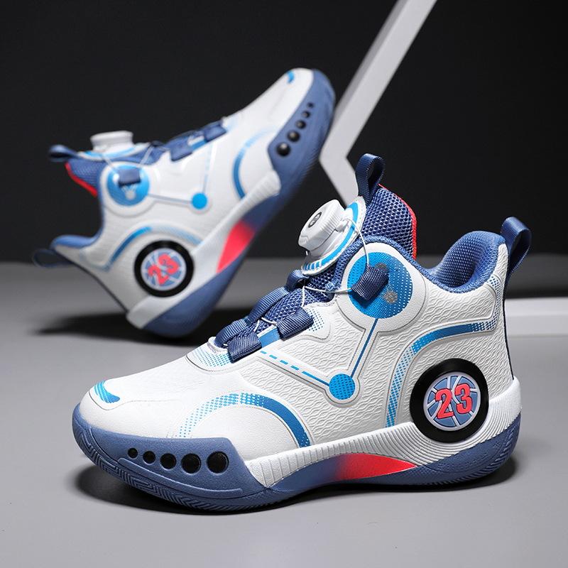 2024 Herren Basketballschuhe Dämpfung Rutschfeste Sneaker Fitness Training Popcorn Gummisohle Sport Freizeitschuhe