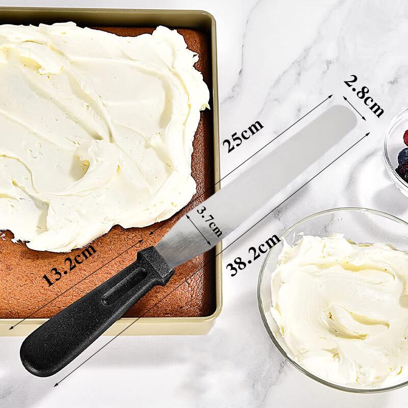 Pabei 10-inch Stainless Steel Cake Decorating Spatula