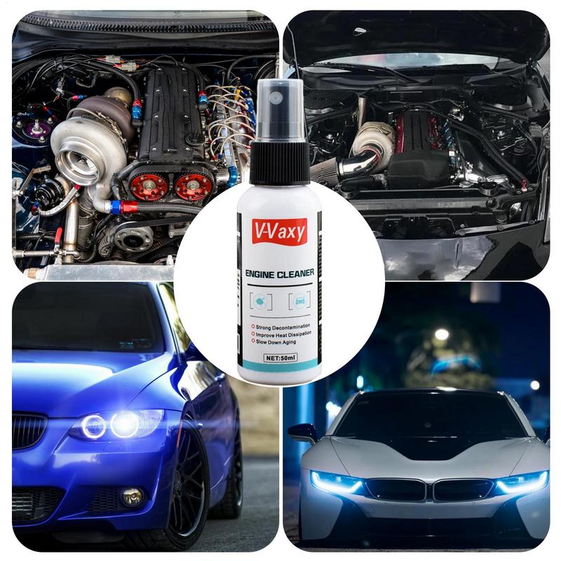 Dégraissant et Nettoyant Moteur 50g Nettoyant Moteur Spray Sécurisé Usage Intensif Multifonctionnel Nettoyant Système Moteur Spray Restaure