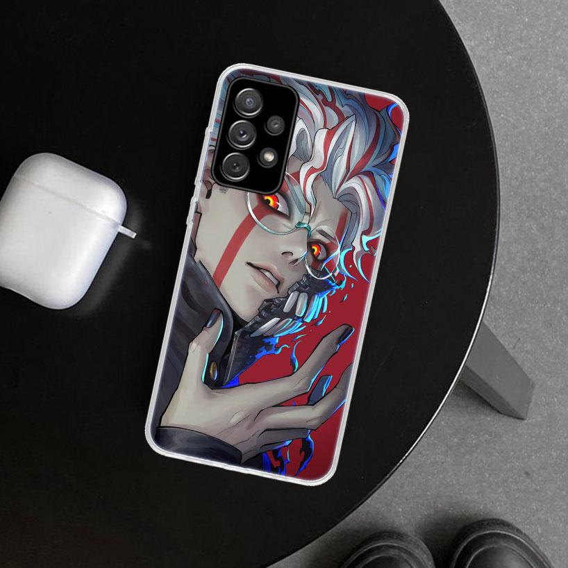 Anime D-Dandadans Okarun Phone Case Cover for Samsung Galaxy A12 A22 A32 A52 A72 A02S A51 A50S A31 A20S A10S Note 20 Ultra 10 Pl