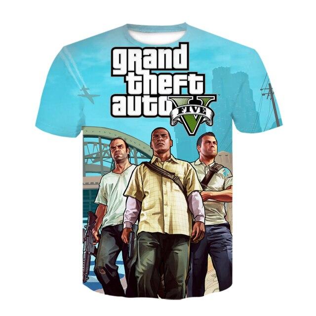 gta 5 anime shirt