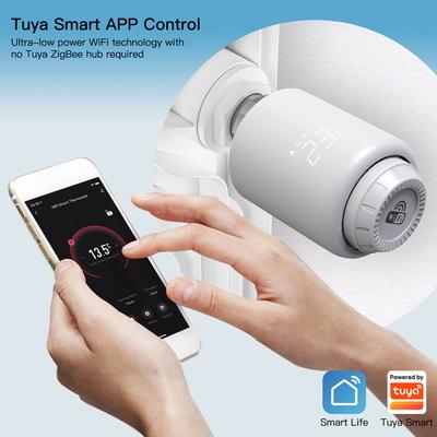 Tuya WiFi Thermostatic Radiator Valves Intelligent Wireless Mobilephone App Control Home Heating