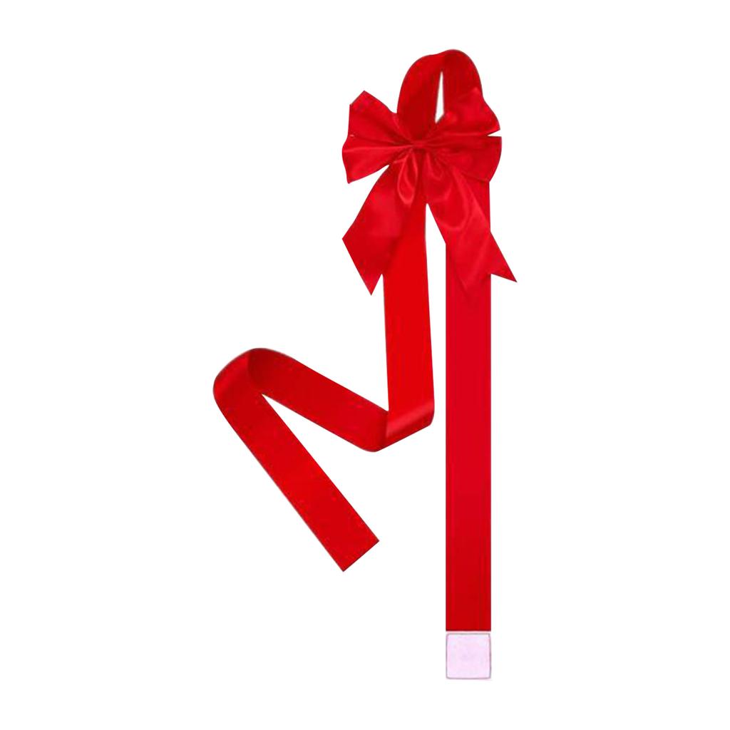 Christmas Cabinet Door Bow Ribbon, Large Christmas Door Cabinet Bow