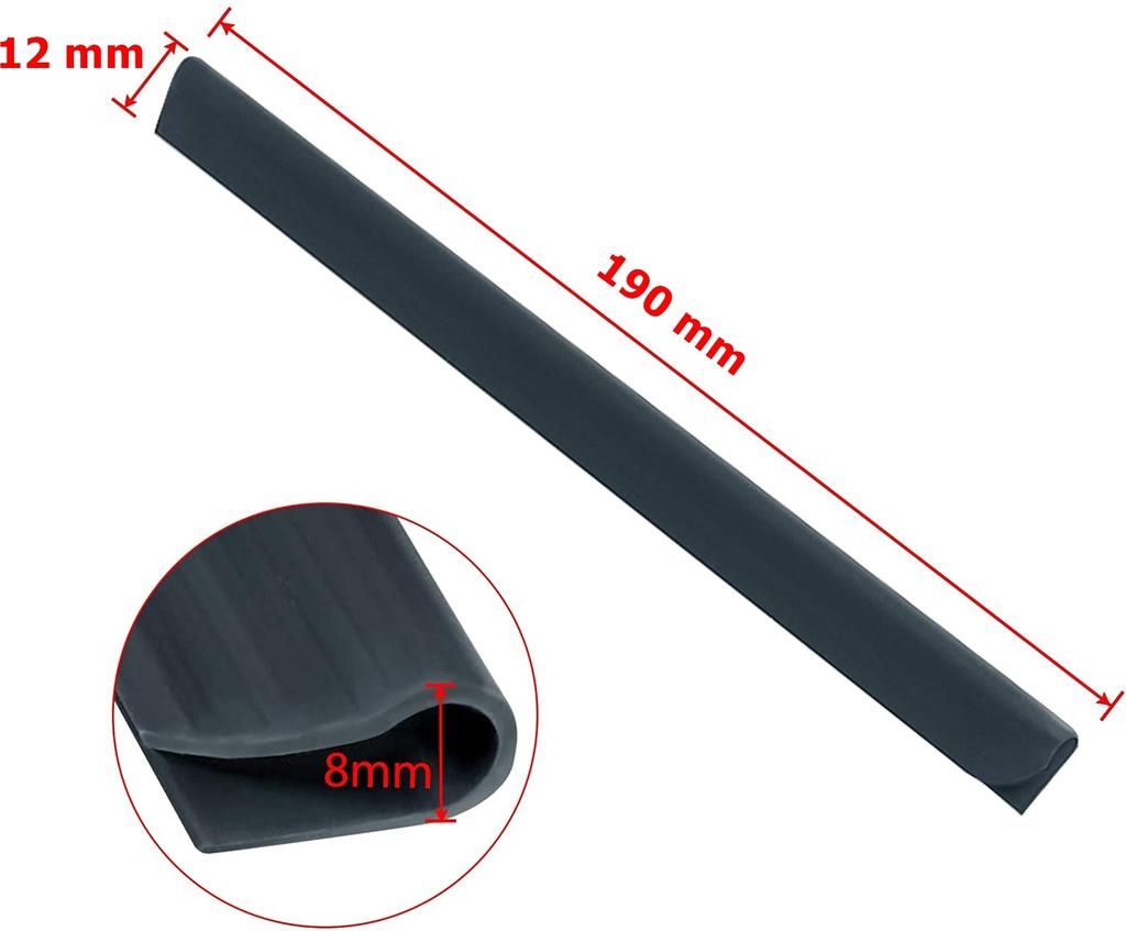Clips For Mounting Fence Tape 450 G/M2 20 Pieces Graphite