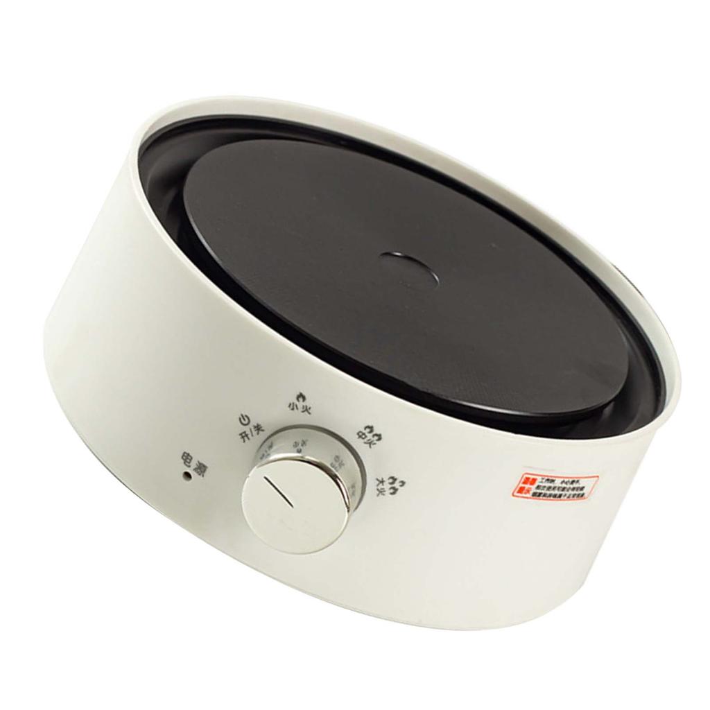 Electric Mini Stove 360 Degree Vertical Heating Portable Countertop Hot Plate for Home Coffee Tea